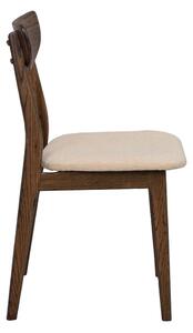 Brązowe krzesła zestaw 2 szt. Rodham – Rowico