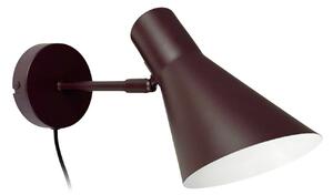 Lampa Ścienna Dyberg Larsen, DL12, brąz rdzawy, salon, metal, skandynawski