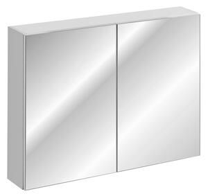 Wisząca szafka łazienkowa z lustrem - Ebra 7X 80 cm