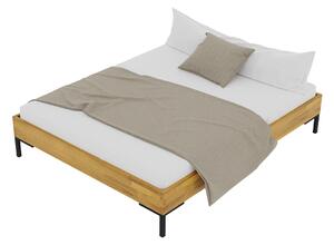 Łóżko drewniane Yoko 140x200 Soolido Meble dębowe