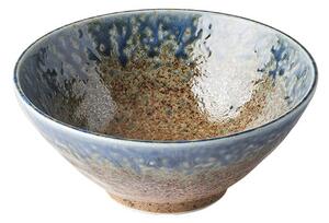 Niebiesko-brązowa ceramiczna misa MIJ Earth & Sky, ø 20 cm