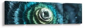 Obraz - Kwiat w szczegółach (170x50 cm)