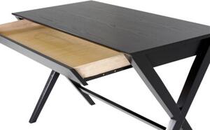 Biurko Shadow 120 cm z szufladÄ , kolor czarny