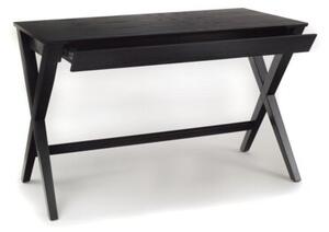 Biurko Shadow 120 cm z szufladÄ , kolor czarny
