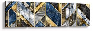 Obraz abstrakcji artystycznej (170x50 cm)