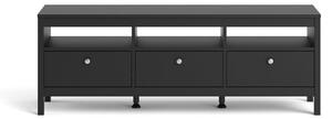 Czarna szafka pod TV 151x54 cm Madrid – Tvilum