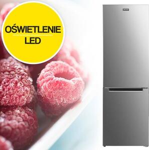 Lodówka MPM 312-FF-37 No frost 185cm Ciemny Inox