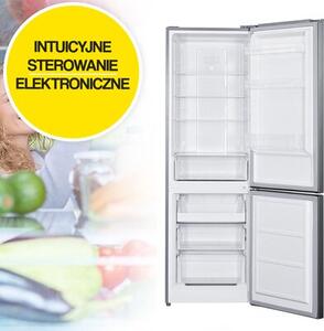 Lodówka MPM 312-FF-37 No frost 185cm Ciemny Inox