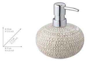 Kremowy ceramiczny dozownik do mydła 0.47 l Pergole – Wenko