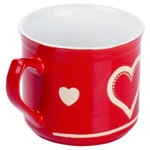 Kubek ceramiczny serce 650 ml