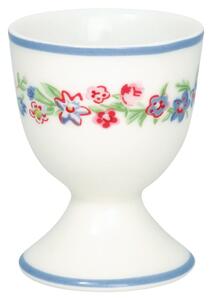 Porcelanowy kieliszek na jajko Green Gate Ailis