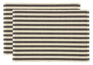 Tekstylne maty stołowe zestaw 2 szt. 33x48 cm Statement Stripe – Södahl