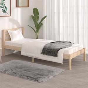 Rama łóżka, lite drewno sosnowe, 75x190 cm, 2FT6, pojedyncza