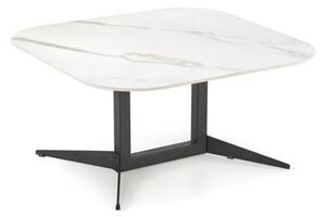 Åawa BORNA 80x80 biaÅy marmur/czarna