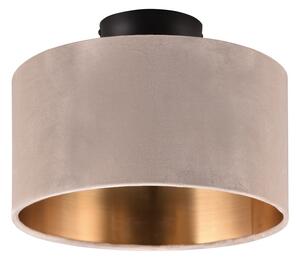 Czarno-beżowa lampa sufitowa ø 30 cm Julieta – Trio