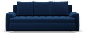 Kanapa rozkÅadana, Bosco, velvet, 222x96x92 cm, granatowy | TYLETEGOTU