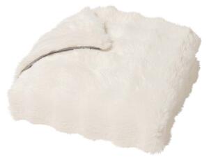 Kremowy koc z mikropluszu 125x150 cm Mounty – douceur d'intérieur