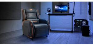 Sofa COUGAR Ranger S Czarno-pomarańczowy