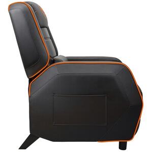 Sofa COUGAR Ranger S Czarno-pomarańczowy