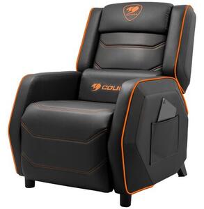 Sofa COUGAR Ranger S Czarno-pomarańczowy