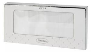 Obrus EUROFIRANY Mila 85 x 85 cm BiaÅy