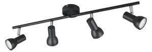 Czarna lampa punktowa ø 8 cm Cantar – Reality