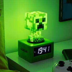 Lampka gamingowa PALADONE Minecraft Creeper Icon Alarm Clock