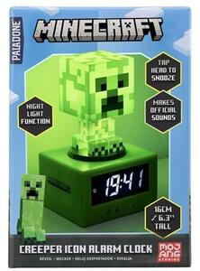 Lampka gamingowa PALADONE Minecraft Creeper Icon Alarm Clock