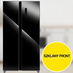 Lodówka MPM-427-SBS-06/NL Side by Side No frost 177cm Czarna