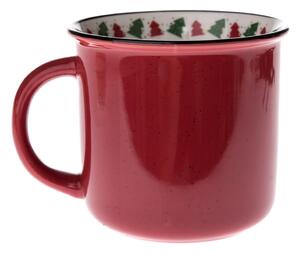 Czerwony porcelanowy kubek 380 ml – Dakls