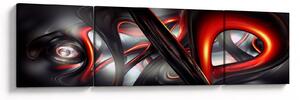 Obraz abstrakcji (170x50 cm)