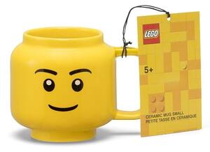 Żółty ceramiczny kubek dla dzieci 255 ml Head – LEGO®