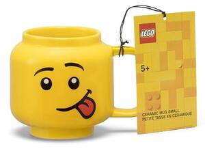 Żółty ceramiczny kubek dla dzieci 255 ml Head – LEGO®
