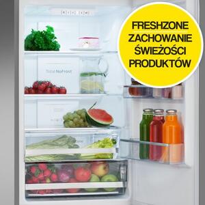 Lodówka AMICA FK4015T.2FZTXD No frost 171cm Inox