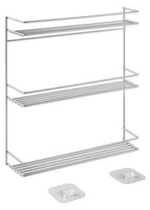 Ścienna trzypoziomowa półka na przyprawy - Metaltex