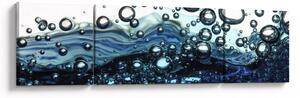 Obraz bąbelków (170x50 cm)