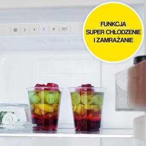 Lodówka AMICA FK299.2FTZ(E) No Frost 180cm Biała