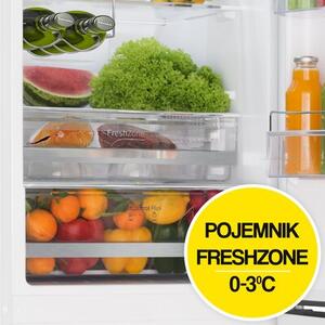 Lodówka AMICA FK299.2FTZ(E) No Frost 180cm Biała
