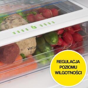 Lodówka AMICA FK299.2FTZ(E) No Frost 180cm Biała
