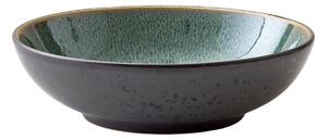 Zielona/czarna kamionkowa miska 1 l Gastro Green/Black – Bitz