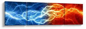 Obraz napięcia elektrycznego (170x50 cm)