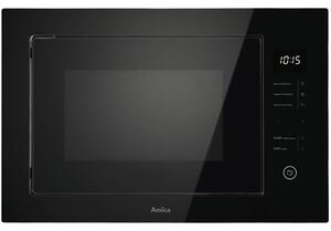 Kuchenka mikrofalowa AMICA AMMB25E4SGB 900W Årednica 31.5 cm pojemnoÅÄ 25L Czarny