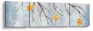 Obraz - Deszczowa jesień (170x50 cm)