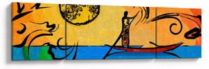 Obraz starożytnego obrazu (170x50 cm)