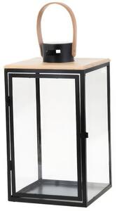 Lampion MY HOME Dark Leather 66583 Czarno-ecru