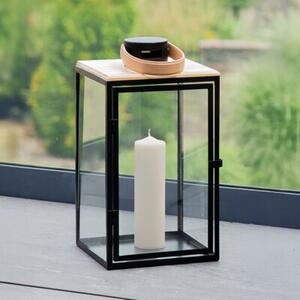 Lampion MY HOME Dark Leather 66583 Czarno-ecru