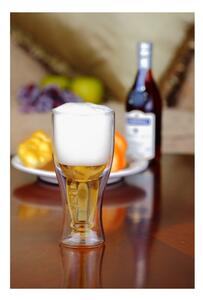 Szklanka do piwa z podwójną ścianką Vialli Design, 350 ml