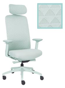 Fotel biurowy Solar Green, do biura, do gabinetu, nowoczesny