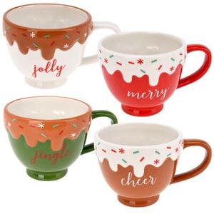 Kubki ceramiczne 420 ml 4 szt