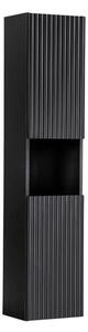 Szafka łazienkowa NOVA BLACK D 80-03-2D czarna